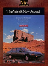 Honda Accord Vintage Print Ad