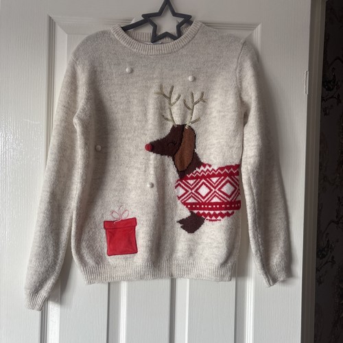 Dachshund christmas jumper - dachshund,