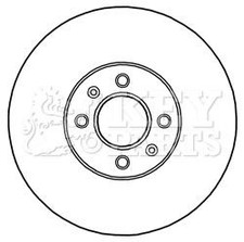 KEY PARTS KBD5243 Brake Disc