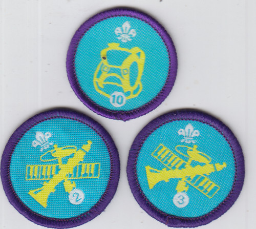 Boy scout explorer badges - scout/explorer,