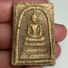 THAILAND AMULET Buddha Buddhism Luck Charm Statue THAI Pendant Necklace 