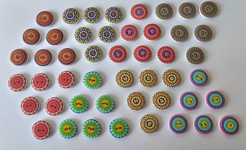 Kaleidoscope patterned - 48,