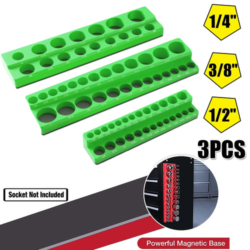 3pcs magnetic socket organizer - socket,
