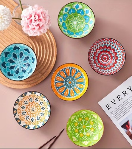New set 6 ceramic - new,