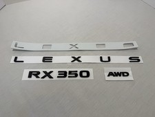 Gloss Black Trunk Hatch logo