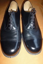 GENUINE BRITISH ARMY RAF PARADE SHOES BLACK LEATHER SIZE 11S EXCELLENT GRADE 1