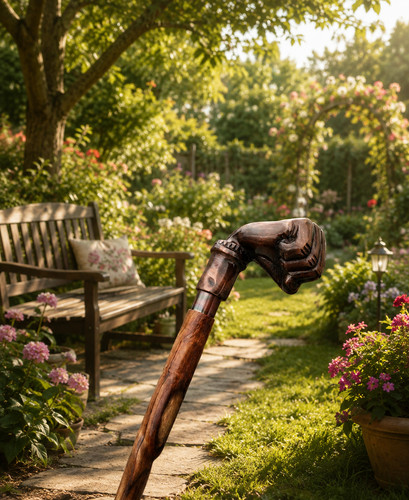 Handcrafted brass punch handle - punch,