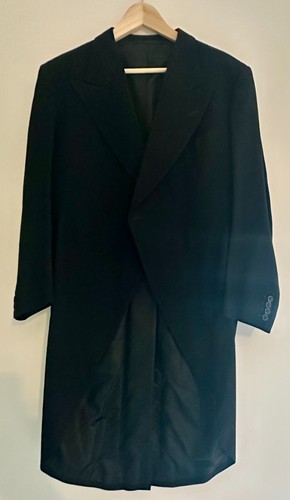 Vintage 1950s black tailcoat - vintage,