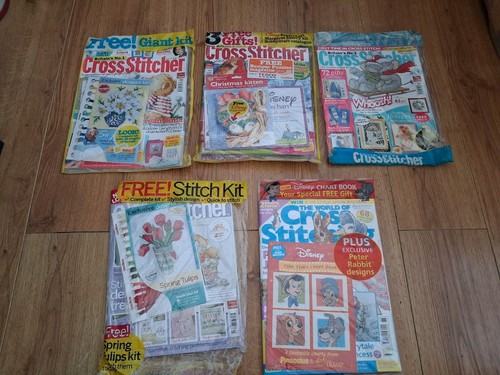 Cross stitcher magazine - magazine, bundle