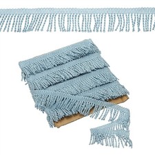 Blue Fringe Trim, 11 Yards x
