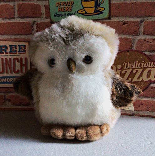 Gorgeous soft toy owl - gorgeous,