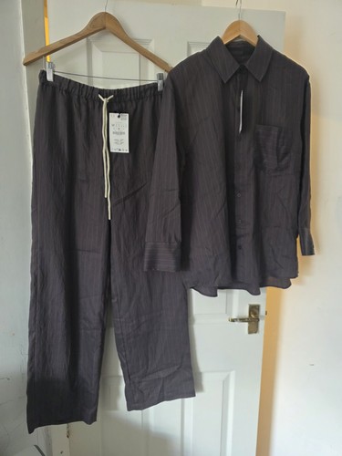 Zara oversized stripe shirt - stripe,