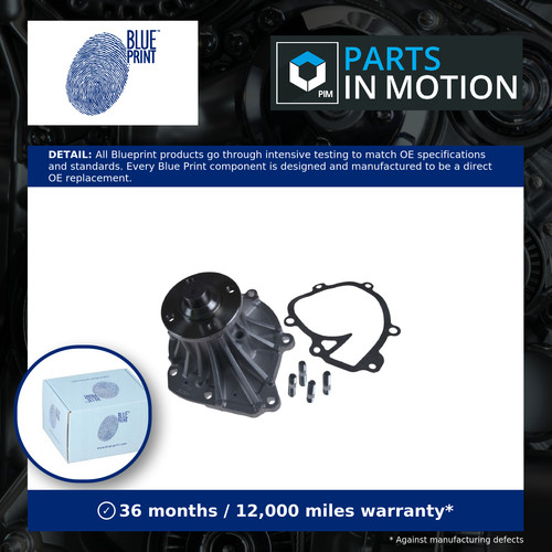 Water pump fits toyota - fits, granvia