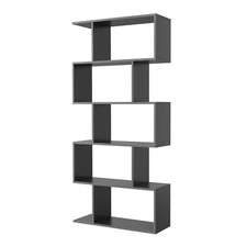 5 Tier Bookcase with Shelving