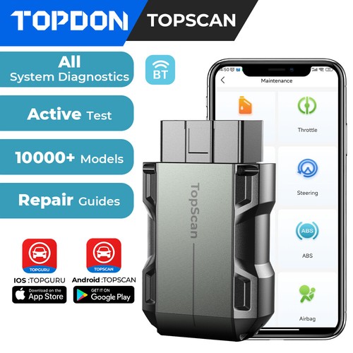 Topdon topscan obd2 car - obd2, code