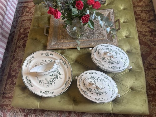 Antique dinner set - set., and