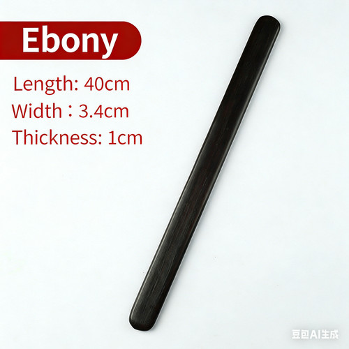 Traditional ebony tawse - ebony,