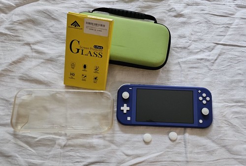 Blue nintendo switch - nintendo,