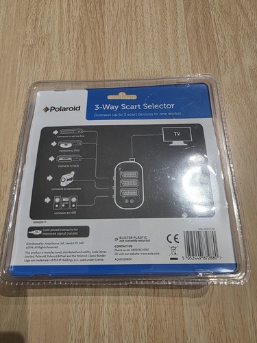 Polaroid way scart selector - polaroid, 3-way