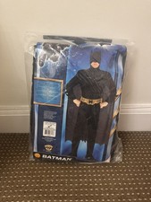 Rubie's 880671 Batman Deluxe Adult Costume With Muscle Chest XL