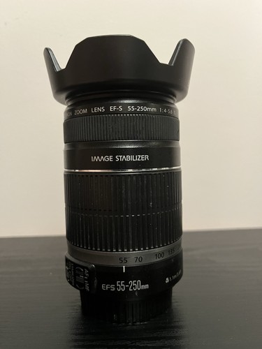 Used canon 55 250mm - ef-s, 55-250mm