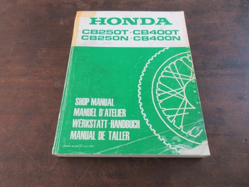 Honda cb250t cb400t cb250n - cb250t,