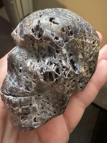 Purple aura sphalerite crystal - aura,