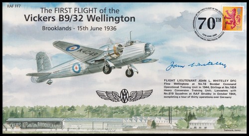 John whiteley dfc - john, raf