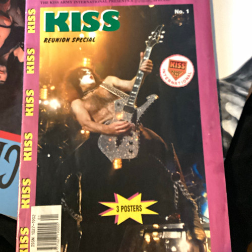 Kiss memorabilia poster set - kiss,