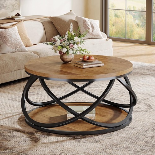 Tier round coffee table - round,