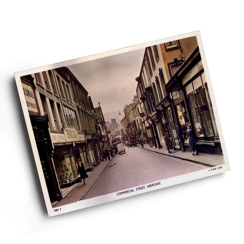 Print vintage wales - a6,
