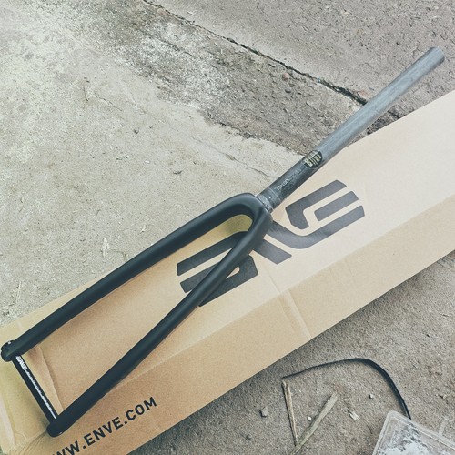 Enve carbon road disc fork - carbon,