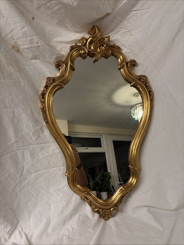 Gilt leaf mirror - , ‘mirror