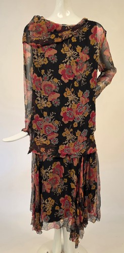 1920 floral silk - pc,
