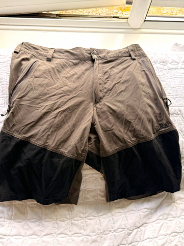 Rab men grey black outdoor - grey/black,