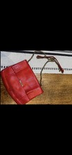 Ted Baker Leather Shoulder Bag Red