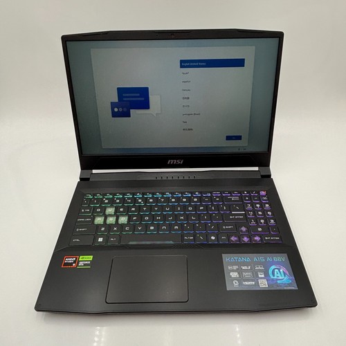 Msi katana fhd ryzen - 15,