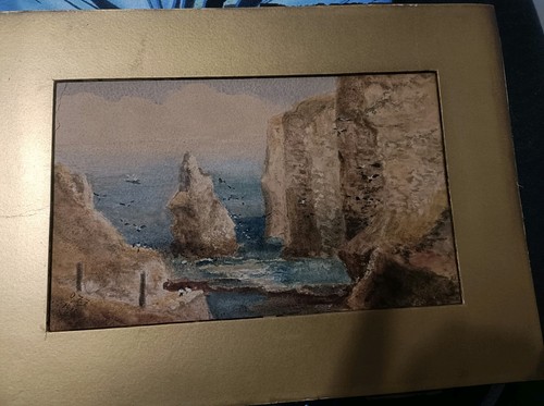 Antique original watercolour - antique,