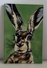 Hare Ceramic Tile Picture Wall