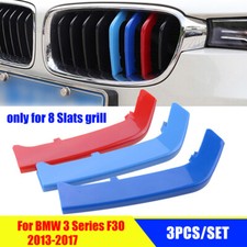 8 Bars For BMW F30 Grill Trim