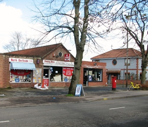 Photo 6x4 north earlham stores - north,