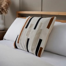 BHS Woven Stripe Cushion in