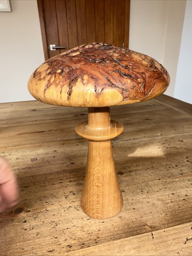 Hand made burr wood wooden - made,