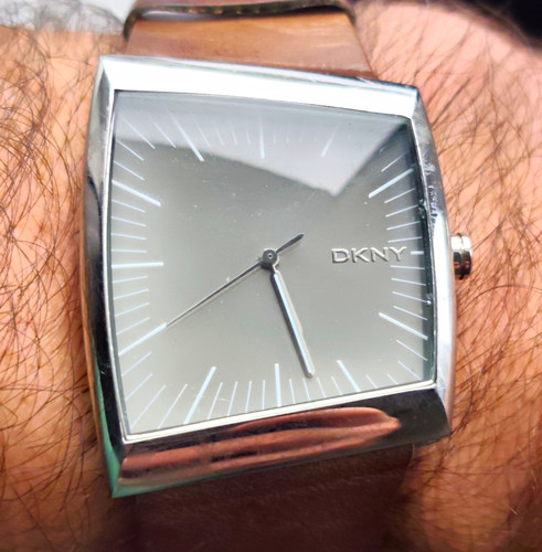 Dkny quartz square - quartz, grey