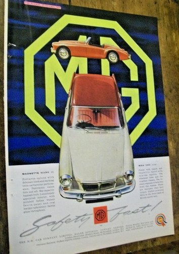 1959 bmc mga - bmc, magnette