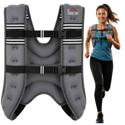 Homcom 8kg weighted vest with - homcom,