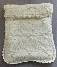 Vintage Pram Rug Baby Blanket