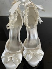 Elegantpark ivory satin bridal - satin,