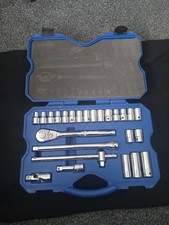 25pce DRAPER Expert 3/4 Inch Socket Set. MM and Metric.