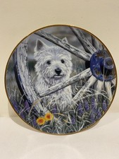 Danbury Mint "Westies" by Paul Doyle Collectors Plate - Wild, Wild Westie